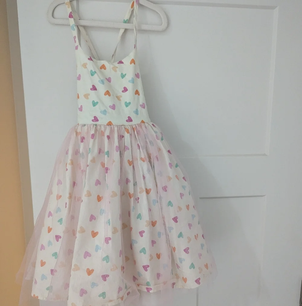 Calluna Candy Hearts Dress Sz 7